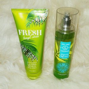 Bath And Body Works Lotion & Mist Bundle